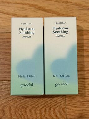 Goodal Heartleaf Hyaluron Soothing Ampoule Serum - Set of 2